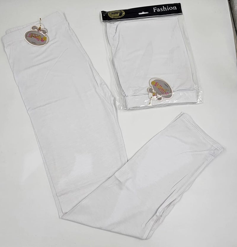 long white cotton trousers