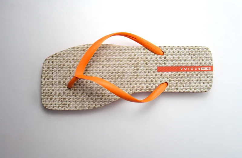 Voices Voices Women'S Flip Flops, Slim Sardenha - 001.00005, Color - Orange