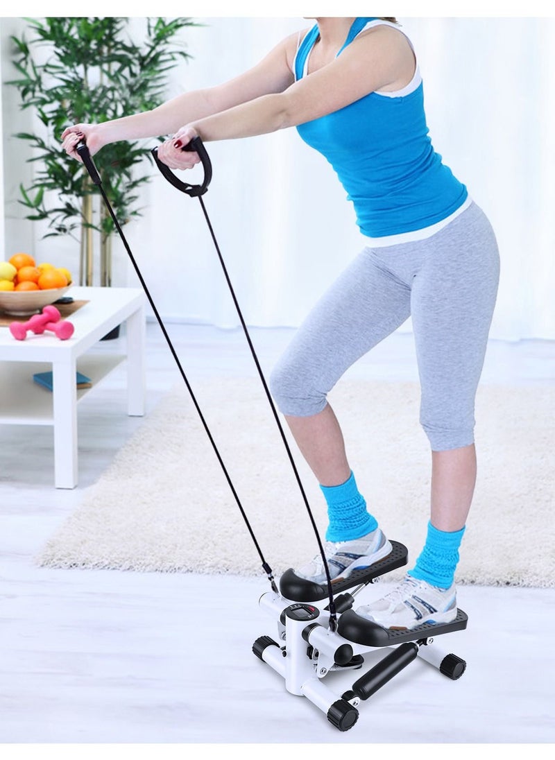 DubaiGallery Folding Bike Pedal Stepper Machine Fitness Slimming Treadmill Exercise Aerobic Step Home Gym Mini Stepper Exercise Equipment  - Image 3