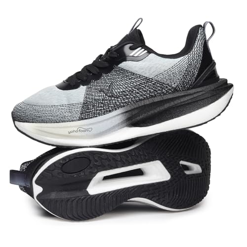 YOHO Catapult CarbonBurst™ SP Sports Shoes with Laces for Men|Running,Jogging,Athletic & Gym|Cushioned Insoles,Breathable Upper & Phylon Sole for Shock Absorption Sneakers Man | Espresso Shot -UK 8 - Image 1