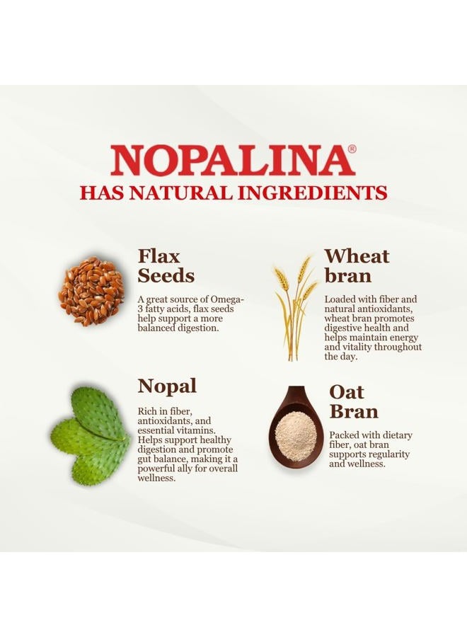 Nopalina 4 Pack Flax Seed FIBER 1 LB - Image 3