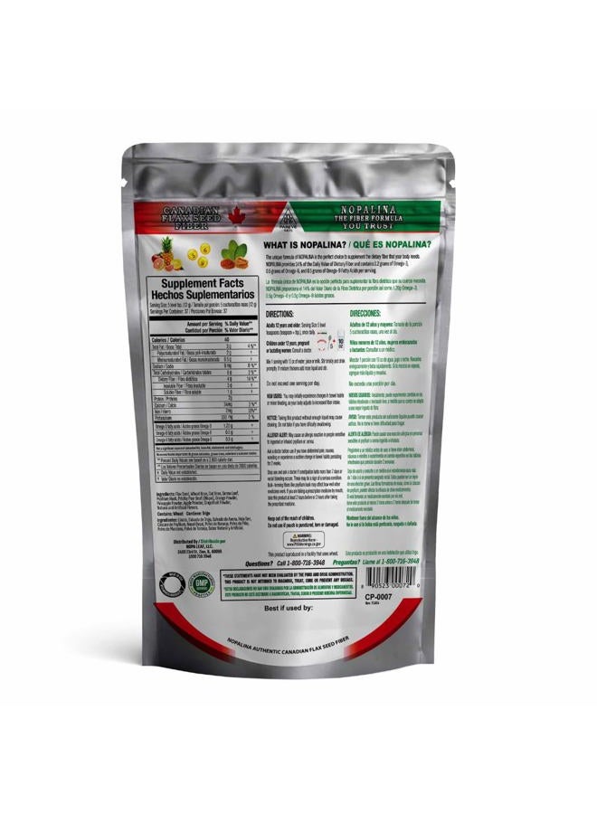 Nopalina 4 Pack Flax Seed FIBER 1 LB - Image 2
