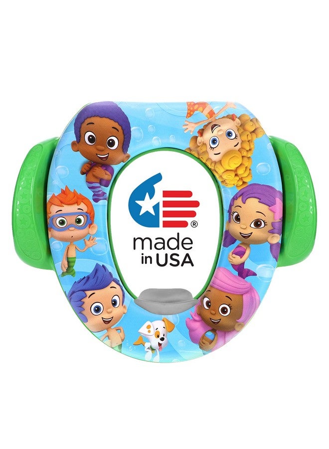 nickelodeon Bubble Guppies Soft Potty Seat And Potty Training Seat Soft Cushion Baby Potty Training Safe Easy To Clean - Image 2
