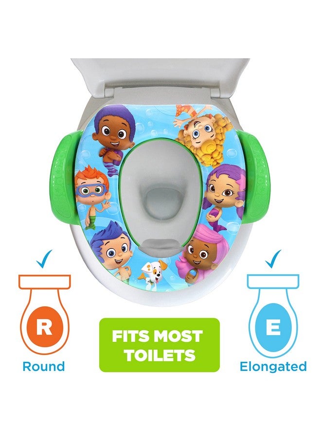 nickelodeon Bubble Guppies Soft Potty Seat And Potty Training Seat Soft Cushion Baby Potty Training Safe Easy To Clean - Image 4