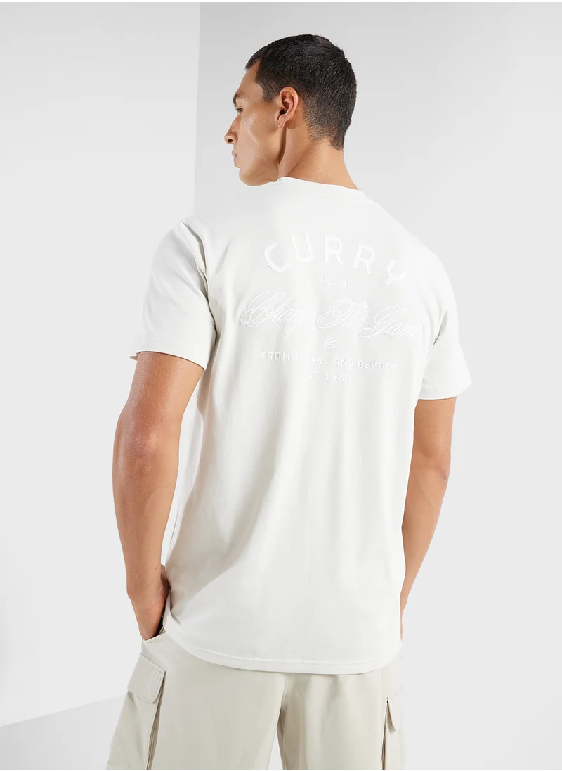 UNDER ARMOUR Curry Heavyweight Verbiage T-Shirt