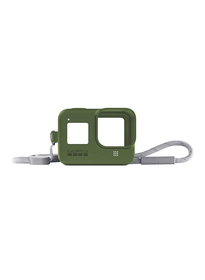 GoPro Silicone Sleeve For Hero 8 Camera Green/Grey - Image 1