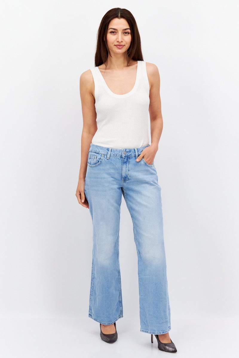 ESPRIT جينز دنيم ممدود للنساء، أزرق - Image 2