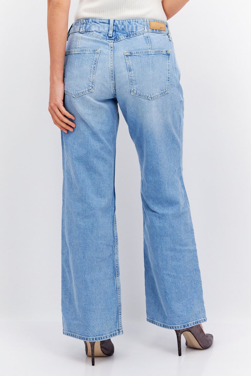 ESPRIT جينز دنيم ممدود للنساء، أزرق - Image 3