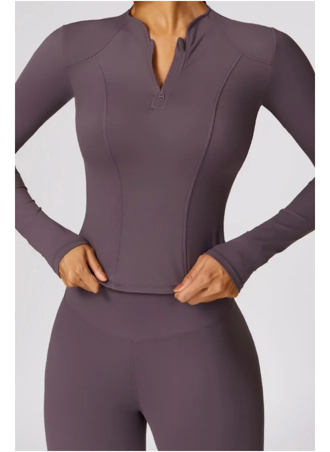 كون.يوغا KAWN YOGA Fitted Light Sweatshirt