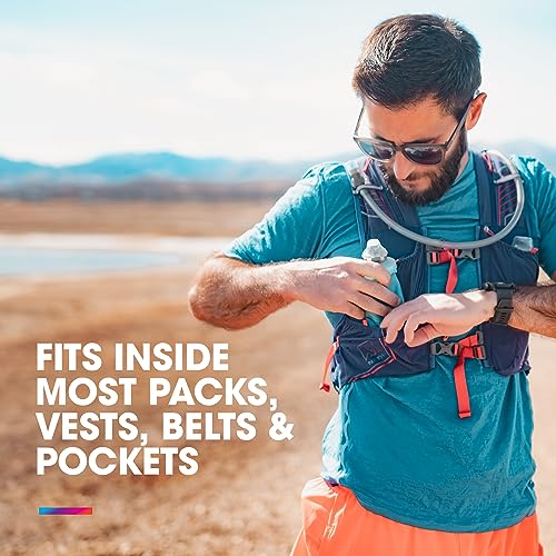 HydraPak SoftFlask - Collapsible Nutrition Flask (150ml or 250ml) - BPA Free, Easy Open Cap, Foldable, Lightweight - Image 4