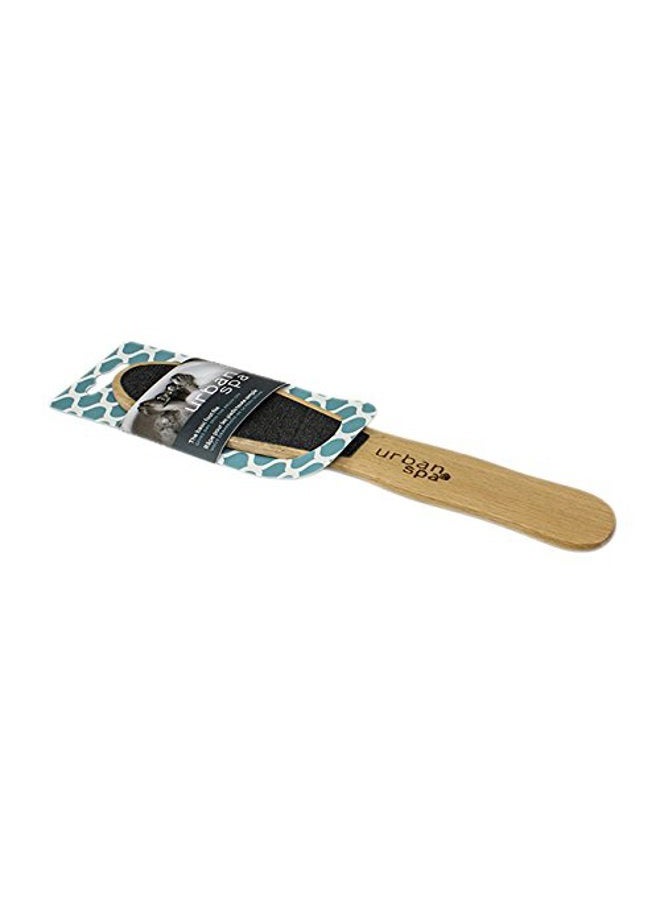Urbana Urban Spa Wooden Foot File for Calluses, Pedicures, Heels and Toes - Image 2