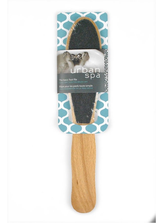 Urbana Urban Spa Wooden Foot File for Calluses, Pedicures, Heels and Toes - Image 4