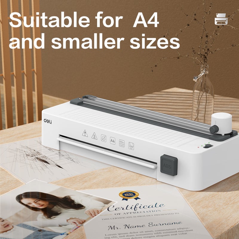 ديلي ماكينة تغليف حراري A4 متعددة الوظائف 5 في 1 للاستخدام المكتبي والمدرسي والمنزلي - Image 5
