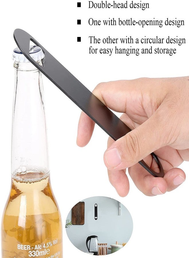 SR Global Stainless Steel Bar Accessories(1 Opener, 1 peg Measurer, 1 Pourer,1 Ice Tong) - Image 4