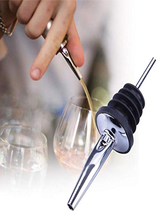 SR Global Stainless Steel Bar Accessories(1 Opener, 1 peg Measurer, 1 Pourer,1 Ice Tong) - Image 3