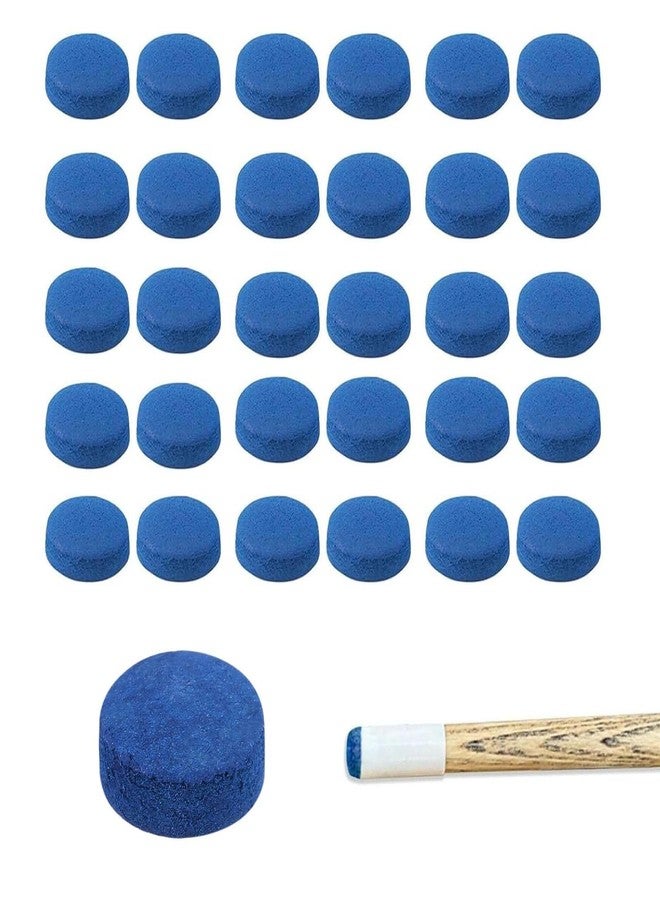 FFZDENA 30 PCS Snooker Cue Stick, 9mm Pool Stick Tips for Professional and Recreational Players, Durable Cue Tips for Enhanced Gameplay, Compatible with Snooker and Pool Cue Sticks - Image 1