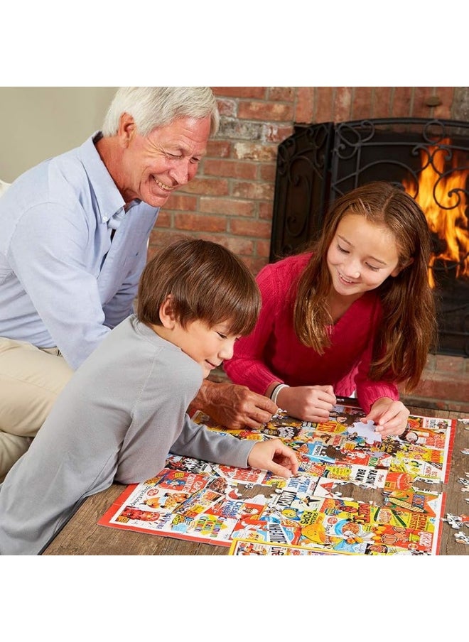 WHITE MOUNTAIN - White Mountain Puzzles America - 1000 Piece Jigsaw Puzzle - Image 1