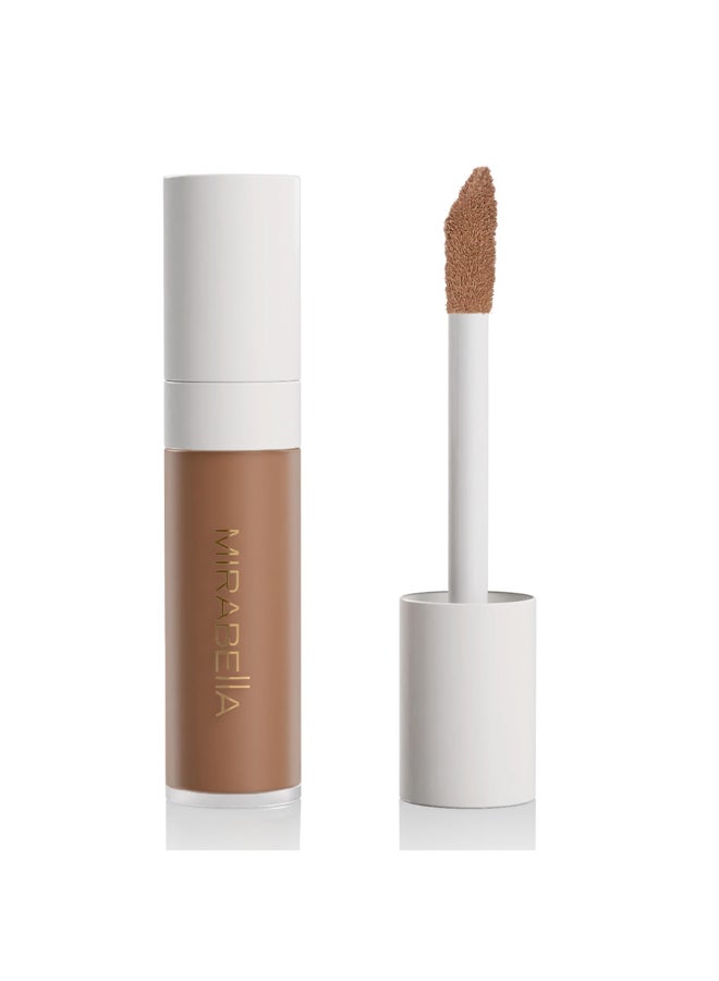 Mirabella Invincible For All Perfecting Under Eye Concealer Full Coverage Hydrating Makeup Concealer for Dark Circles Fine Lines Wrinkles wHyaluronic Acid Tan T190 - Image 2