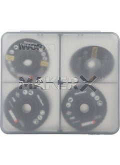WORX WA7213 50MM 16 Piece Professional Cutting Grinding Sanding Accessory Set  - Image 3