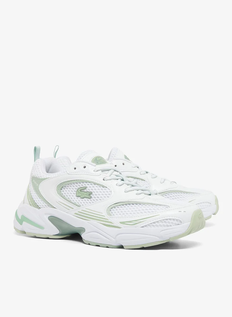 لاكوست حذاء رياضي برباط من الدانتيل ستورم