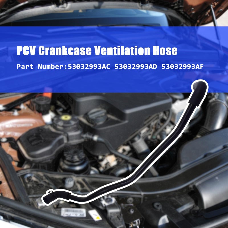 FORLETOR 53032993AC 53032993AD 53032993AFPCV Crankcase Ventilation Hose fit for Jeep Commander Grand CherokeeLiberty 20072012 fit for Dodge Dakota Durango Nitro Ram 1500 20072012 - Image 4