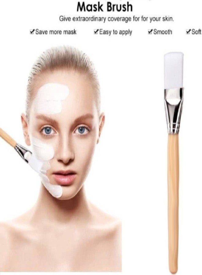 Ovking Face Mask Brush for Women/Bleach Brush With Soft Bristle Color/Face Mask And Bleach Apply Brush For Women (Pack of 5) - Image 3