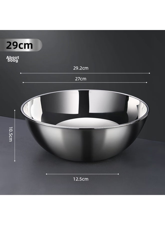 Newair Food-grade 304 Stainless Steel Kneading And Mixing Bowl, Deep Kitchen Mixing Bowl For Home Use, Vegetable Washing And Food Preparation - Image 1