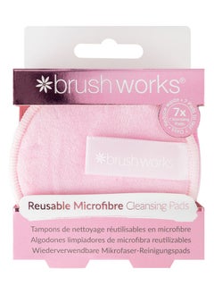Brushworks Reusable Microfibre Cleansing Pads - 7 Pack