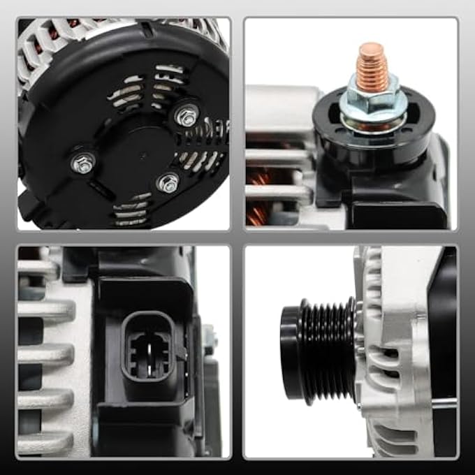 Yunnergo 84143540 170Amp 12V Alternator Compatible with Tahoe Sierra Escalade Yukon Camaro 2015-2020 - Image 5