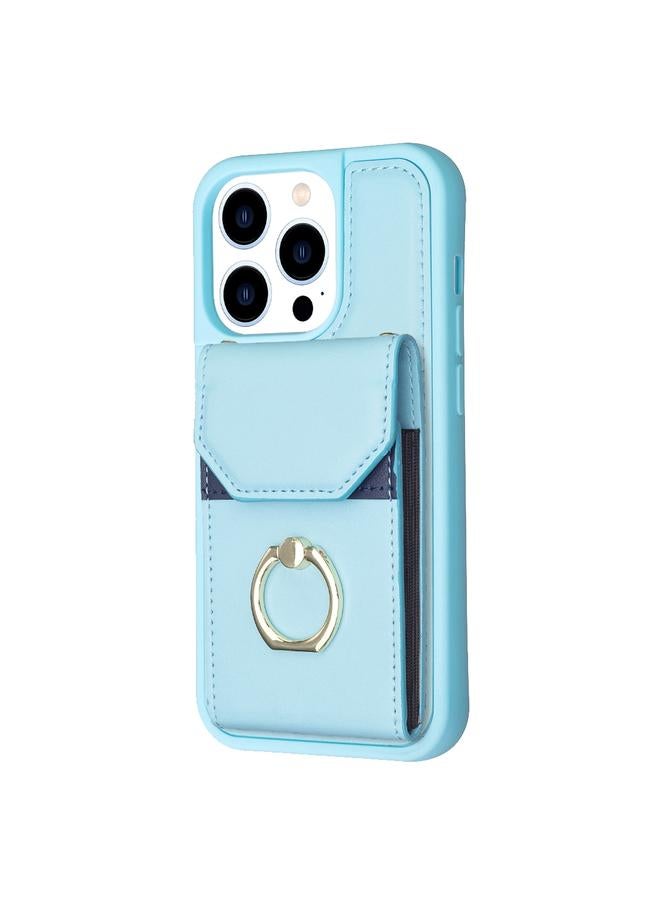Zaboon Case For iPhone 13 Pro BF29 Organ Card Bag Ring Holder Phone Case - Image 2