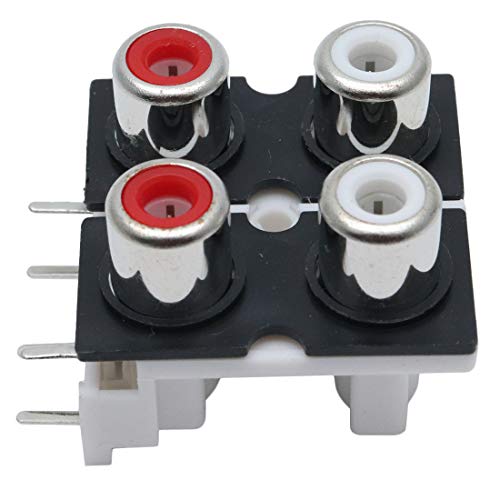 Xiaoyztan 10 Pcs PCB Panel Mount RCA Female Jack Connector Module - Image 2