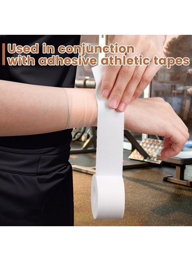 NUITPY 9 Pack Pre Wrap Tape, 2.76 Inch x 11 Yards Prewrap Athletic Tape for Hair Soccer, Pre Wrap Foam Tape, Soccer Pre Wrap Tape, Prewrap Headbands for Hair - Skin Color - Image 5