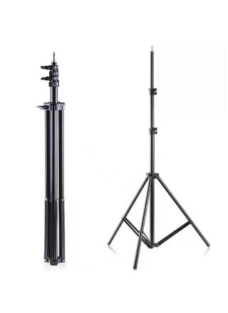 1.6 Meter Stand Tripod Mobile Phone Lighting Stand Photography Fill Light Lamp Stand Iron Material Three Sectional Design 2.1m support - pzsku/ZC12FEB55268837C3B42CZ/45/1746232393/9b9690da-ce01-42af-a2d2-5426f21c4ef6