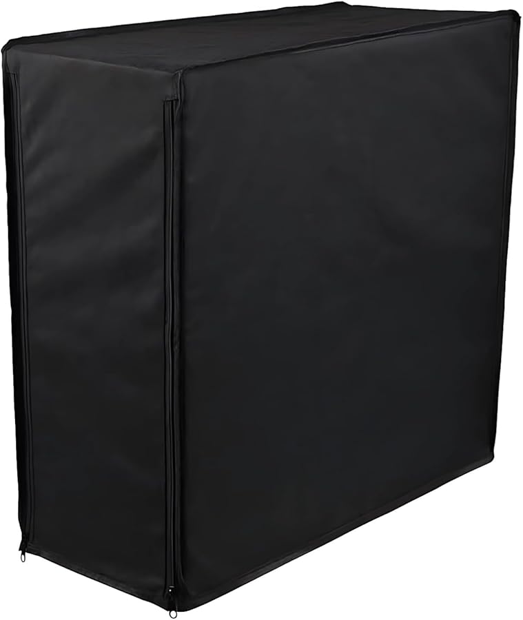 Oxford Fabric Desktop PC Dust Cover Waterproof Anti Static Easy Clean Storage Bag Black - Image 2