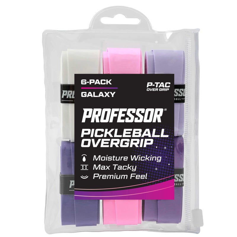 Professor Pickleball P-Tac Overgrip Galaxy - 6 Pack - Image 1