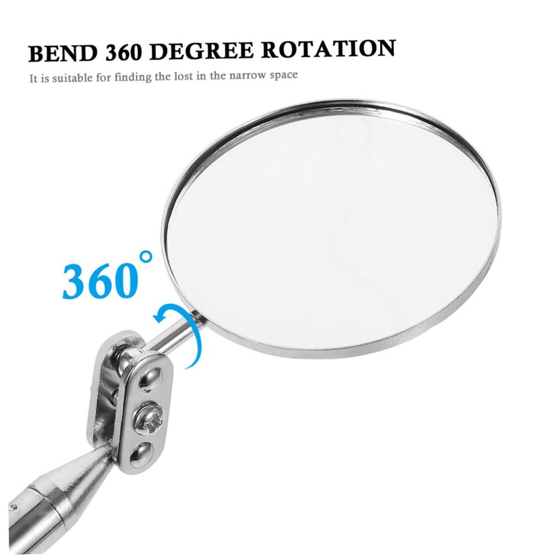 Unbreakable Handheld Automotive Inspection Mirror Small Scope Tool - Image 4