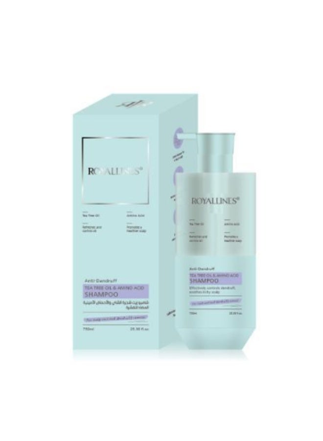 Tea Tree Oil & Amino Acid Anti-Dandruff Shampoo 750 ml