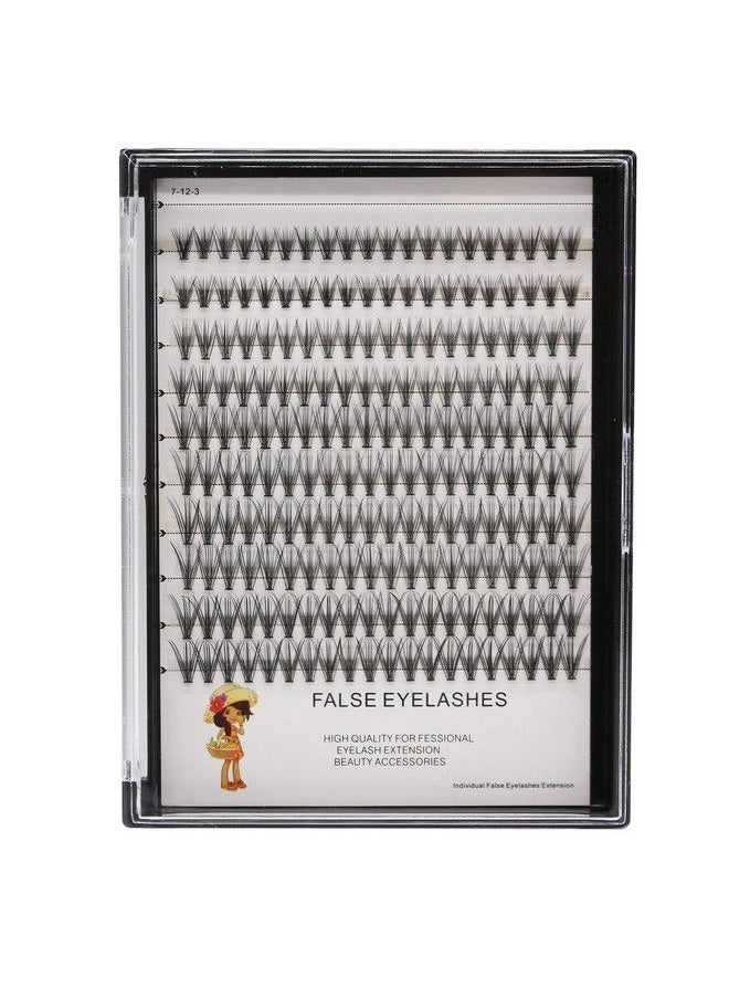 Bodermincer Large Tray 20D Cluster 0.07C10 Lines8101214Mm Mixed9111315Mm Mixed 10121416Mm Mixednatural Long Individual Flare Lashes Cluster False Eyelashes (8101214Mm Mixed)  - Image 1