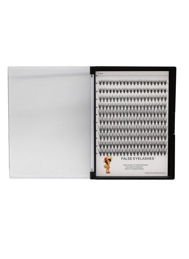 Bodermincer Large Tray 20D Cluster 0.07C10 Lines8101214Mm Mixed9111315Mm Mixed 10121416Mm Mixednatural Long Individual Flare Lashes Cluster False Eyelashes (8101214Mm Mixed)  - Image 3