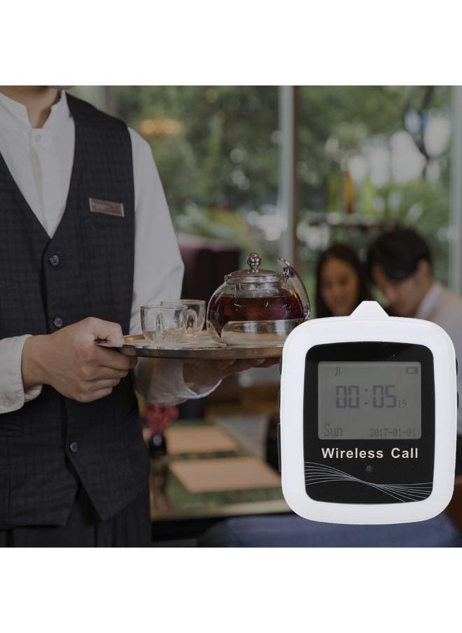 Thoraya - Waiter Calling System Wireless Pagers Watch Receiver   10 Customer Beepers - Image 1
