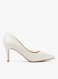 Truffle Ivory satin