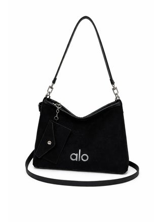 Women’s Suede Shoulder Bag with Adjustable Strap and Mini Pouch – Casual Hobo Handbag for Daily Use