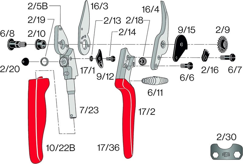 FELCO Model 4 Standard Secateurs - Image 5