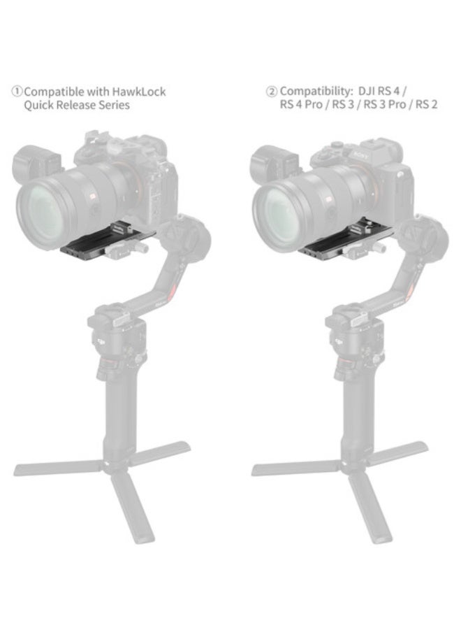 SmallRig HawkLock H38 Manfrotto Quick Release Plate for DJI Stabilizers - Image 4