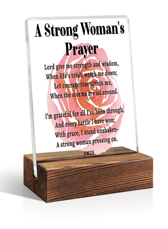 TOUNER Inspirational Power Quotes Office Decor Sign, Positive Quote Plaques Gifts for Women Mom Grandma Aunt Sister BFF (lucency026) - Image 1