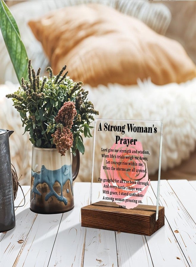 TOUNER Inspirational Power Quotes Office Decor Sign, Positive Quote Plaques Gifts for Women Mom Grandma Aunt Sister BFF (lucency026) - Image 5