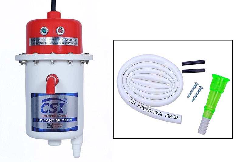 CSI INTERNATIONAL 1 Litre Storage Portable Instant Water Heater Geyser (Manufacturer) Suitable for Residential & Professional Uses, Wall Mounting - Image 3