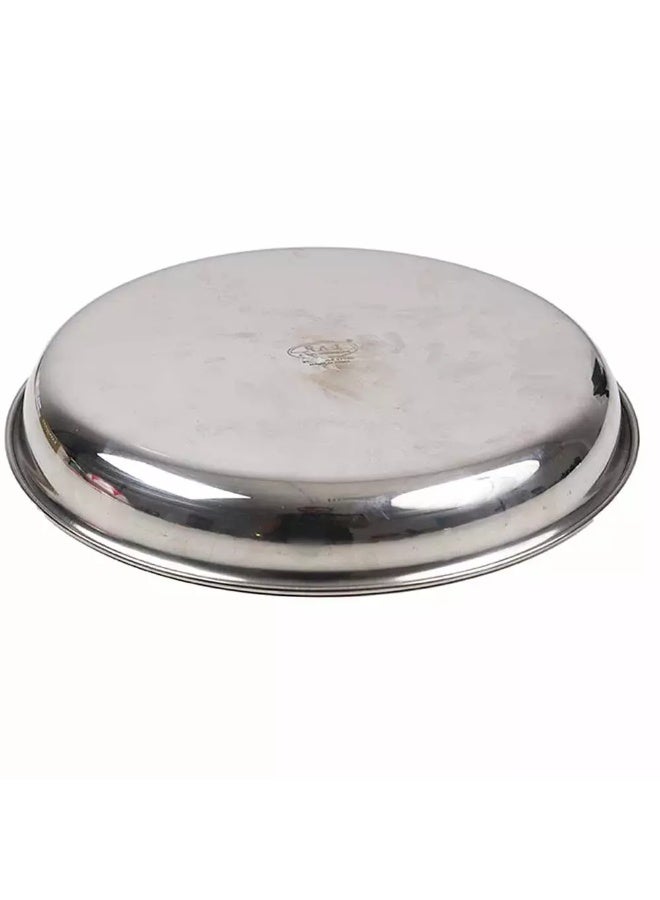 Raj Stainless Steel Rice Plate - Number 12 - Image 1
