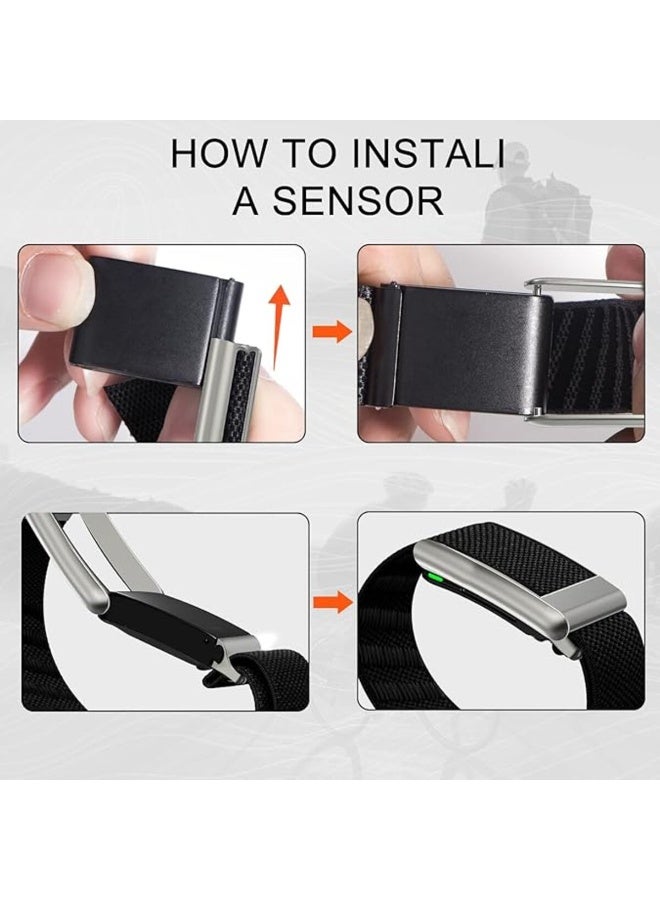 TEMPO Nylon Sport Band Compatible with WHOOP 5.0 One & Peak, Breathable Nylon Adjustable Waterproof Replacement Wristbands Straps with U Shaped Connector | NOT for Gen 4  - Image 5