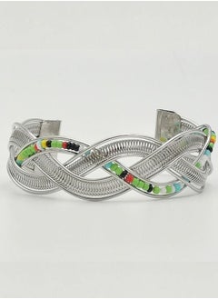 5esha Punk Hand Made Plated Bangle Bracelet  - Image 2